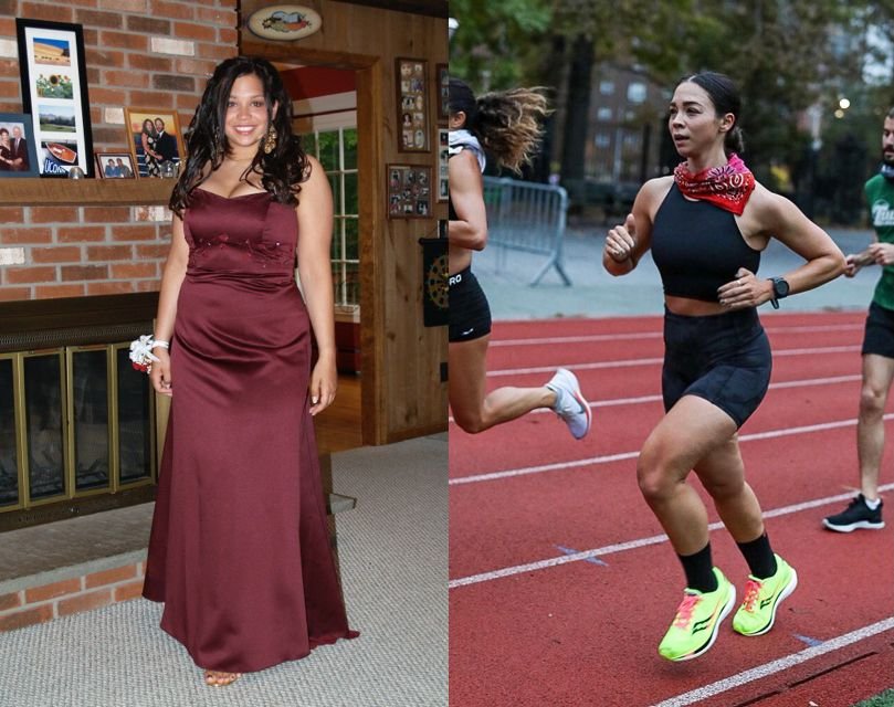 Natural weight loss journey transformation